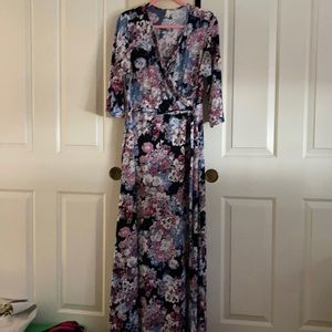 Floral maxi dress 16W